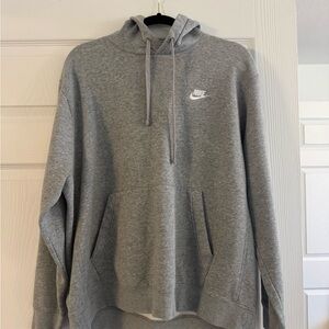 Nike Men's Heather Gray Hoodie